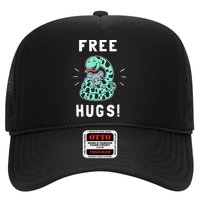 Free Hugs Funny Python Snake Anaconda Joke Trucker Hat