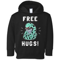 Free Hugs Funny Python Snake Anaconda Joke Toddler Hoodie