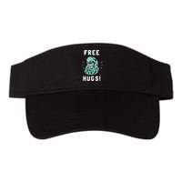 Free Hugs Funny Python Snake Anaconda Joke Visor