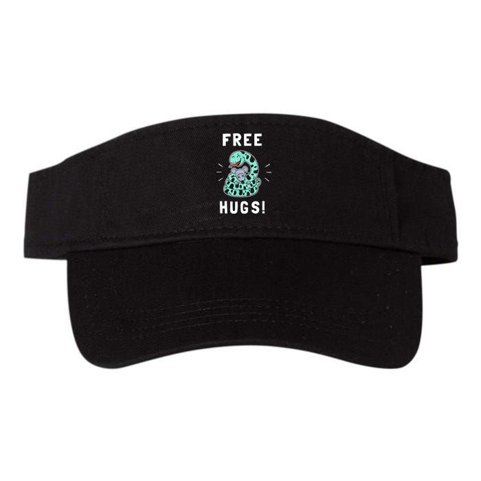 Free Hugs Funny Python Snake Anaconda Joke Visor