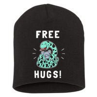 Free Hugs Funny Python Snake Anaconda Joke Short Acrylic Beanie