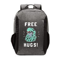 Free Hugs Funny Python Snake Anaconda Joke Vector Backpack