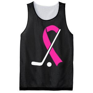 Field Hockey for Girls Breast Cancer Awareness Ribbon Mesh Reversible Basketball Jersey Tank