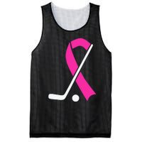 Field Hockey for Girls Breast Cancer Awareness Ribbon Mesh Reversible Basketball Jersey Tank