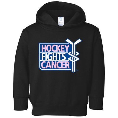 funny Hockey Fights Cancer awareness Toddler Hoodie