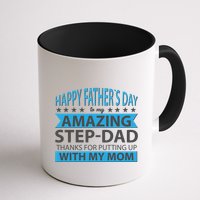 Funny Happy Father's Day To My Amazing StepDad Mug