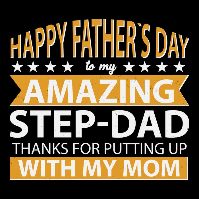 Funny Happy Father's Day To My Amazing StepDad 16 in Basic Backpack