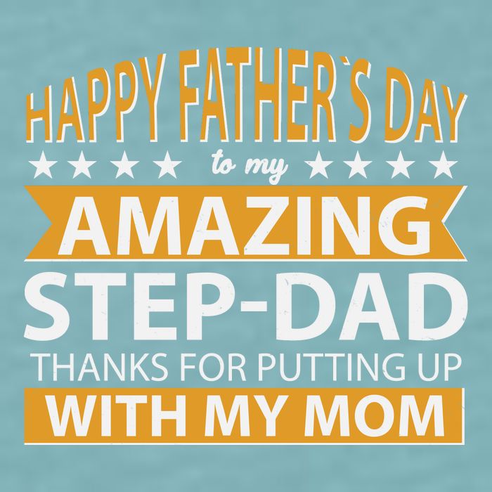Funny Happy Father's Day To My Amazing StepDad Sueded Cloud Jersey T-Shirt