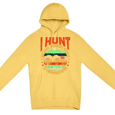 Funny Hunting Fanatic Premium Pullover Hoodie