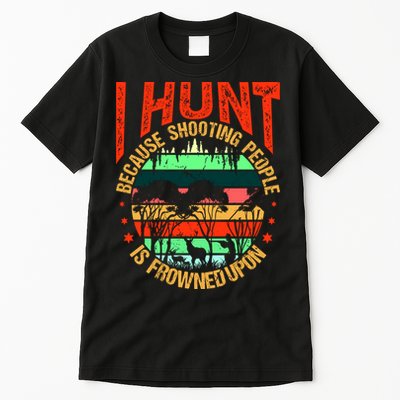 Funny Hunting Fanatic Tall T-Shirt