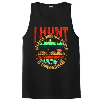 Funny Hunting Fanatic PosiCharge Competitor Tank