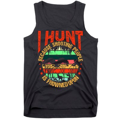 Funny Hunting Fanatic Tank Top