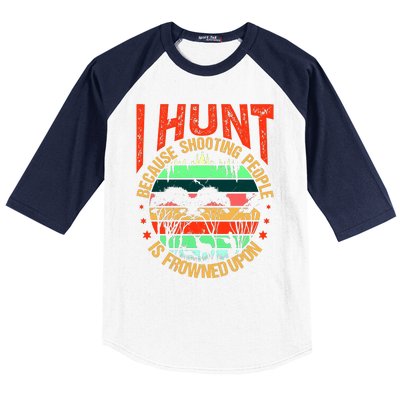 Funny Hunting Fanatic Baseball Sleeve Shirt