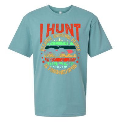 Funny Hunting Fanatic Sueded Cloud Jersey T-Shirt