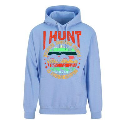 Funny Hunting Fanatic Unisex Surf Hoodie