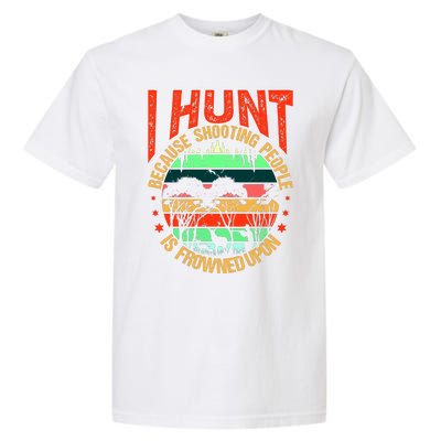 Funny Hunting Fanatic Garment-Dyed Heavyweight T-Shirt