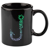 Fish Hook For Fishermen Fishing Icons Fishing 11oz C Handle Ceramic Mug