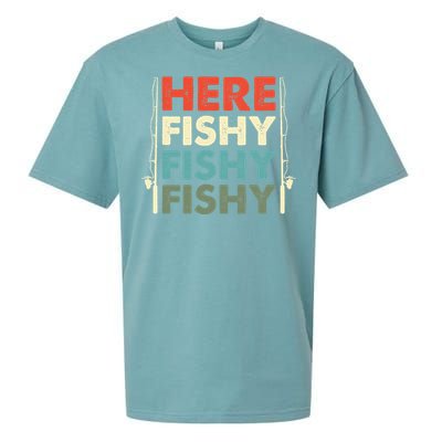 Fish Hunting Fishing Fishrod Fisherman Sueded Cloud Jersey T-Shirt