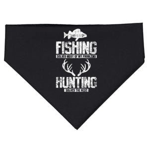 Fishing Hunting USA-Made Doggie Bandana