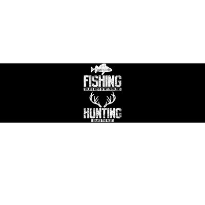 Fishing Hunting Bumper Sticker