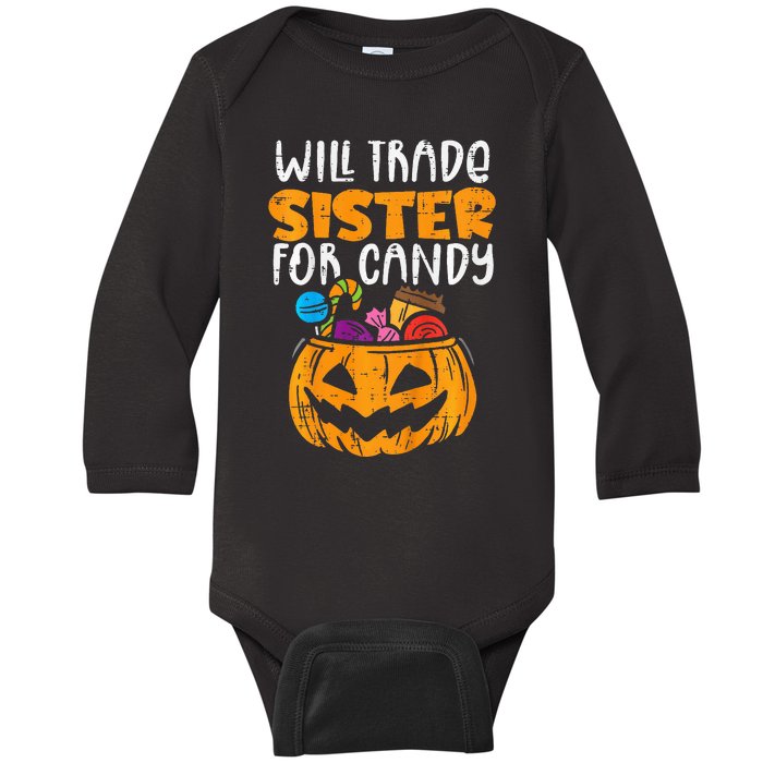 Funny Halloween Family Costume Idea Baby Long Sleeve Bodysuit