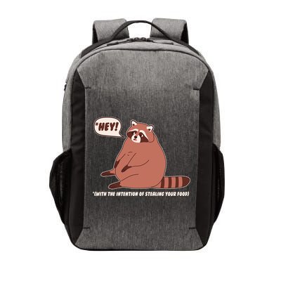 Funny Hey Fat Raccoon Stealing Your Food Vector Backpack