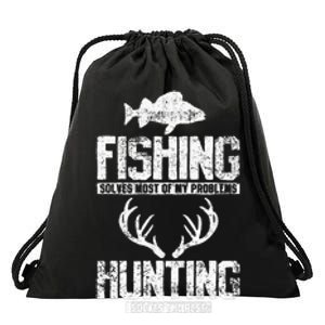 Fishing Hunting Drawstring Bag