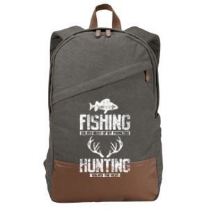 Fishing Hunting Cotton Canvas Backpack