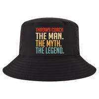 Fun Hilarious Funny Track & Field Throwing Throws Coach Cool Comfort Performance Bucket Hat