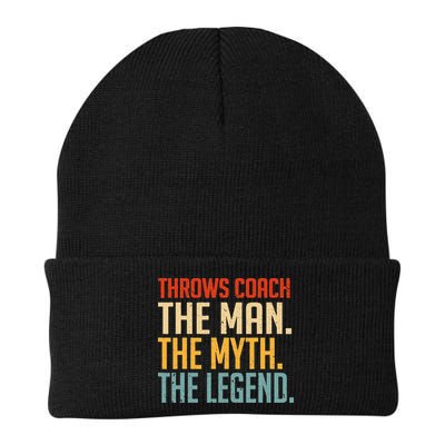Fun Hilarious Funny Track & Field Throwing Throws Coach Beanie