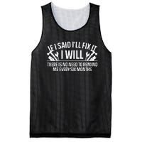 Funny Handyman For Dad Carpenter Plumber Electrician DIY Mesh Reversible Basketball Jersey Tank