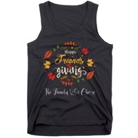 Funny Happy Friendsgiving Turkey Friends Giving Tank Top