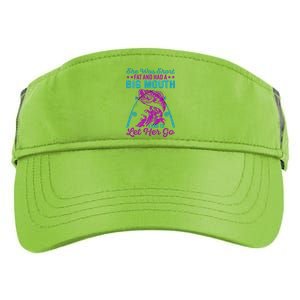 Funny Humor Fishing Adult Drive Performance Visor