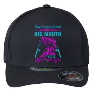 Funny Humor Fishing Flexfit Unipanel Trucker Cap