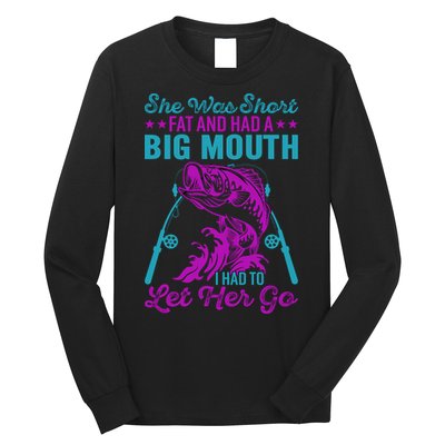 Funny Humor Fishing Long Sleeve Shirt