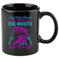 Funny Humor Fishing 11oz C Handle Ceramic Mug