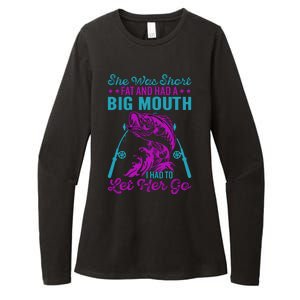 Funny Humor Fishing Womens CVC Long Sleeve Shirt