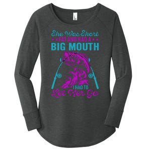 Funny Humor Fishing Women's Perfect Tri Tunic Long Sleeve Shirt