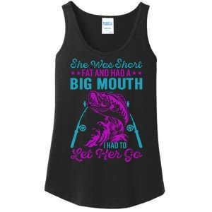 Funny Humor Fishing Ladies Essential Tank