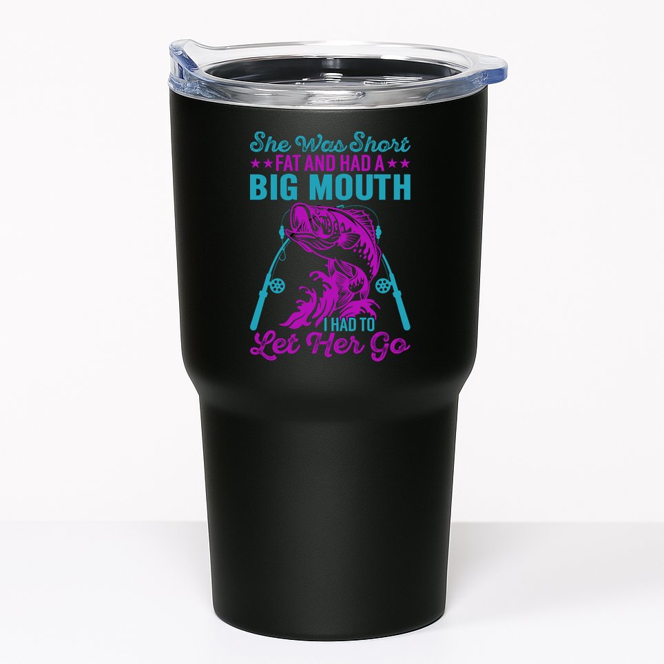 Funny Humor Fishing Tumbler
