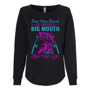 Funny Humor Fishing Womens California Wash Sweatshirt