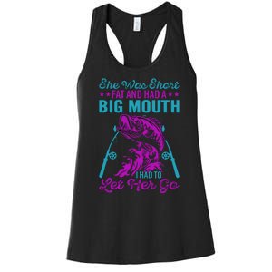 Funny Humor Fishing Women's Racerback Tank