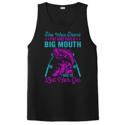 Funny Humor Fishing PosiCharge Competitor Tank