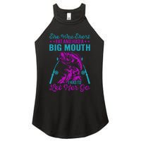 Funny Humor Fishing Women's Perfect Tri Rocker Tank