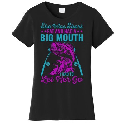 Funny Humor Fishing Women's T-Shirt