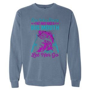 Funny Humor Fishing Garment-Dyed Sweatshirt