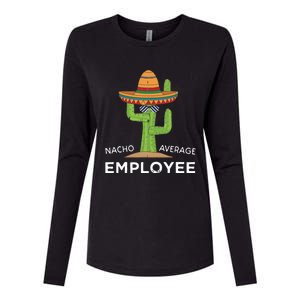 Fun Hilarious Funny Employee Appreciation Saying Womens Cotton Relaxed Long Sleeve T-Shirt