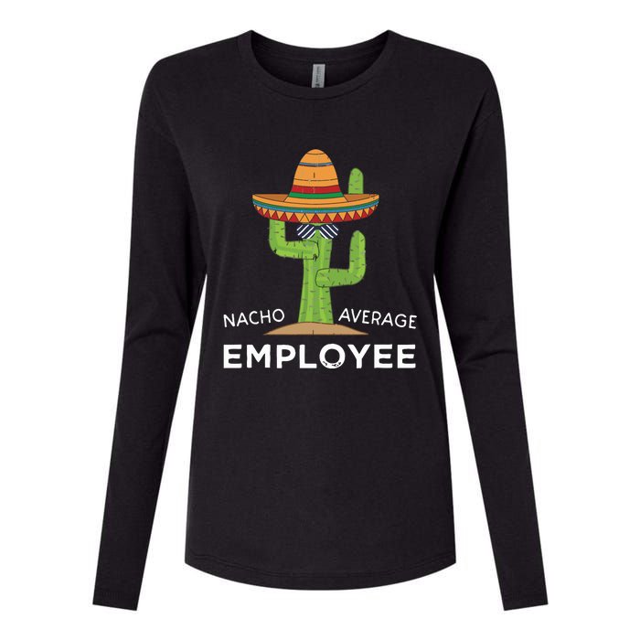 Fun Hilarious Funny Employee Appreciation Saying Womens Cotton Relaxed Long Sleeve T-Shirt