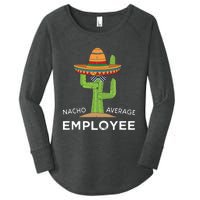 Fun Hilarious Funny Employee Appreciation Saying Women's Perfect Tri Tunic Long Sleeve Shirt