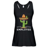 Fun Hilarious Funny Employee Appreciation Saying Ladies Essential Flowy Tank